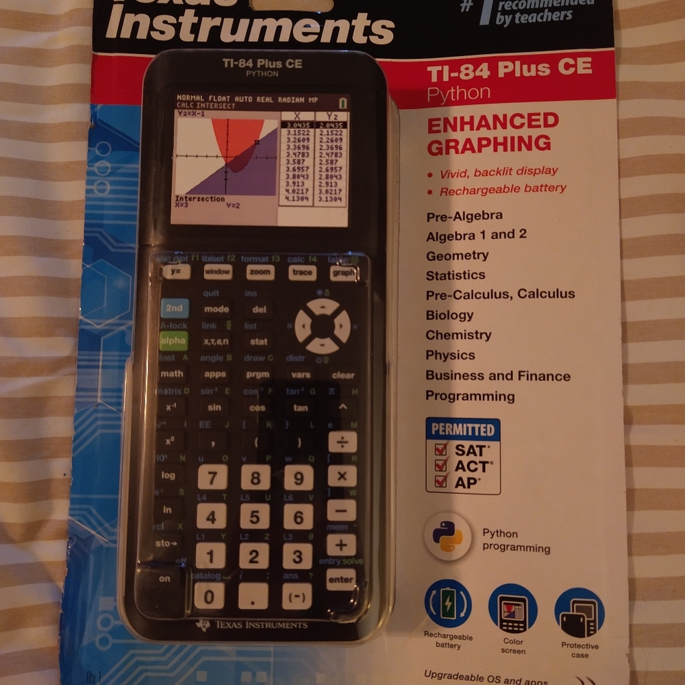 TI 84 C PLUS PYTHON